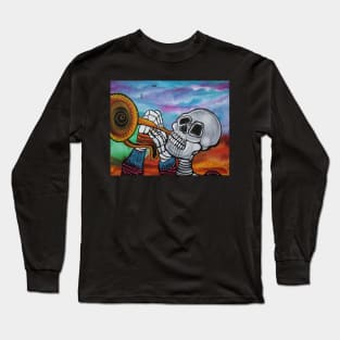 Skeleton Serenade Long Sleeve T-Shirt